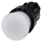 Siemens Industry - BOUTON COUP POING LUMINEUX, 30MM, BLANC