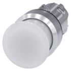 Siemens Industry - BOUTON COUP POING LUMINEUX, 30MM, BLANC