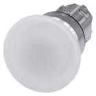 Siemens Industry - BOUTON COUP POING LUMINEUX, 40MM, BLANC