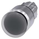 Siemens Industry - BOUTON COUP PNG LUMINEUX, 30MM, TRANSP.