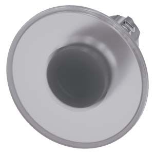 Siemens Industry - BOUTON COUP PNG LUMINEUX, 60MM, TRANSP.
