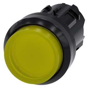 Siemens Industry - BOUTON-POUSSOIR LUMINEUX, JAUNE