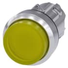 Siemens Industry - BOUTON-POUSSOIR LUMINEUX, JAUNE