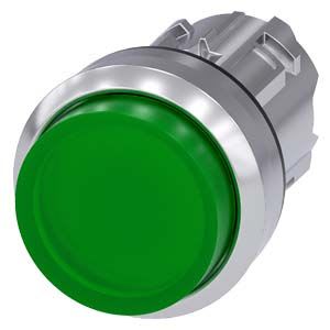 Siemens Industry - BOUTON-POUSSOIR LUMINEUX, VERT