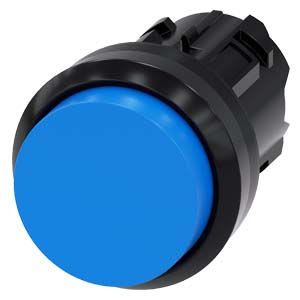 Siemens Industry - BOUTON-POUSSOIR, BLEU