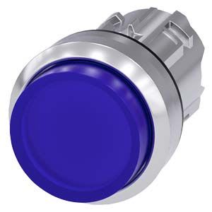 Siemens Industry - BOUTON-POUSSOIR LUMINEUX, BLEU