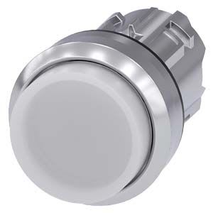 Siemens Industry - BOUTON-POUSSOIR LUMINEUX, BLANC