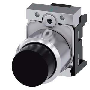 Siemens Industry - BOUTON-POUSSOIR, NOIR, COURSE LONGUE