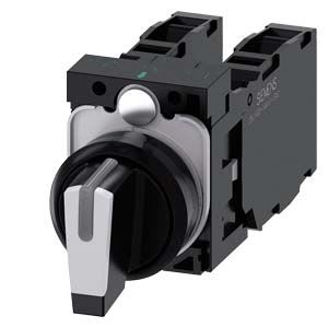 Siemens Industry - COMMUT. MANETTE, I-O-II, NOIR, BLANC