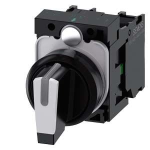 Siemens Industry - COMMUT. MANETTE, I-O-II, NOIR, BLANC