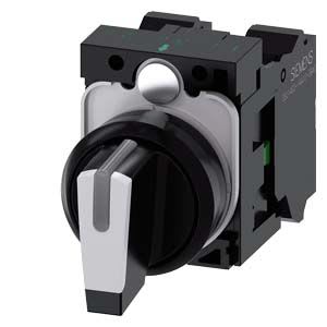 Siemens Industry - COMMUT. MANETTE, I>O<II, NOIR, BLANC