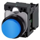 Siemens Industry - BOUTON-POUSSOIR, BLEU