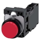 Siemens Industry - BOUTON-POUSSOIR, ROUGE