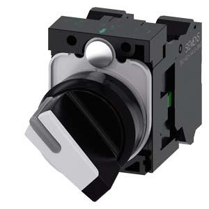 Siemens Industry - COMMUT. MANETTE, O-I, NOIR, BLANC