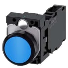 Siemens Industry - BOUTON-POUSSOIR, BLEU