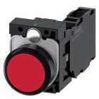 Siemens Industry - BOUTON-POUSSOIR, ROUGE
