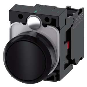 Siemens Industry - BOUTON-POUSSOIR, NOIR