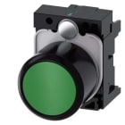 Siemens Industry - BOUTON-POUSSOIR, VERT, COURSE LONGUE