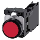 Siemens Industry - BOUTON-POUSSOIR, ROUGE