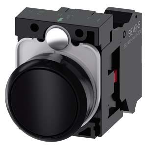 Siemens Industry - BOUTON-POUSSOIR, NOIR