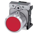 Siemens Industry - BOUTON-POUSSOIR, ROUGE, COURSE LONGUE