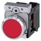 Siemens Industry - BOUTON-POUSSOIR, ROUGE