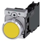 Siemens Industry - BOUTON-POUSSOIR, JAUNE
