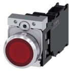 Siemens Industry - BOUTON-POUSSOIR LUMINEUX, ROUGE