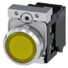 Siemens Industry - BOUTON-POUSSOIR LUMINEUX, JAUNE