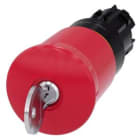 Siemens Industry - BOUTON-P. CP. PNG ARR. URG. 40MM, ROUGE