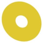 Siemens Industry - ETIQUETTE ARRET URGENCE, JAUNE