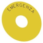 Siemens Industry - ETIQUETTE ARRET URGENCE, JAUNE