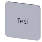 Siemens Industry - PLAQUETTE REPERAGE A COLLER