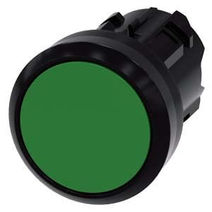 Siemens Industry - BOUTON-POUSSOIR, VERT