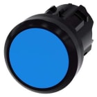 Siemens Industry - bouton, 22 mm, rond, plastique, bleu, Bouton, plat sans maintien, Z colisage de