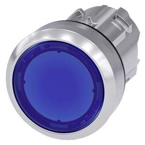 Siemens Industry - BOUTON-POUSSOIR LUMINEUX, BLEU