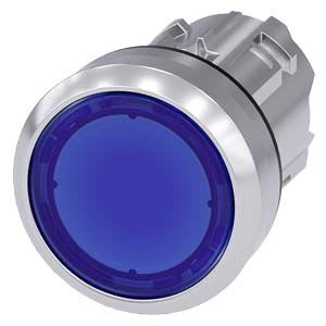Siemens Industry - BOUTON-POUSSOIR LUMINEUX, BLEU