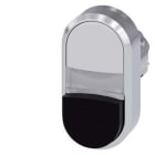 Siemens Industry - B.-POUS. DBLE TOUCHE, BLANC, NOIR