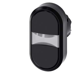 Siemens Industry - B.-POUS. DBLE TOUCHE, NOIR, NOIR