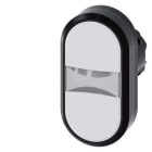 Siemens Industry - B.-POUS. DBLE TOUCHE, BLANC, BLANC