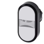 Siemens Industry - B.-POUS. DBLE TOUCHE, BLANC, BLANC