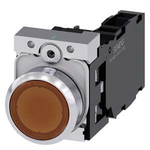 Siemens Industry - BOUTON-POUSSOIR LUMINEUX, AMBRE