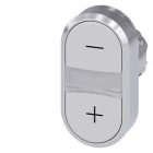 Siemens Industry - B.-POUS. DBLE TOUCHE, BLANC, BLANC