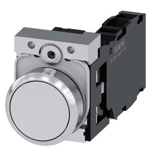 Siemens Industry - BOUTON-POUSSOIR, BLANC