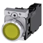 Siemens Industry - BOUTON-POUSSOIR LUMINEUX, JAUNE