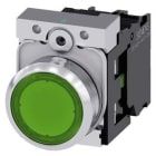 Siemens Industry - BOUTON-POUSSOIR LUMINEUX, VERT