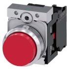 Siemens Industry - BOUTON-POUSSOIR, ROUGE