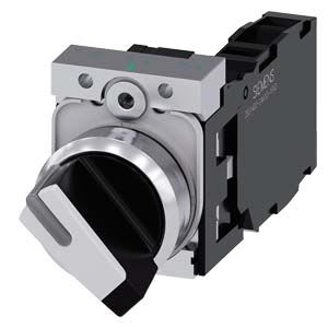 Siemens Industry - COMMUT. MANETTE, O-I, NOIR, BLANC