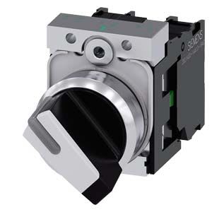 Siemens Industry - COMMUT. MANETTE, O-I, NOIR, BLANC