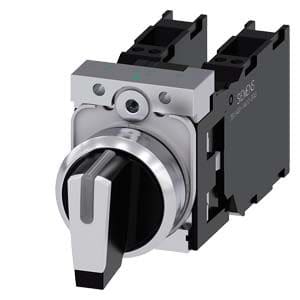 Siemens Industry - COMMUT. MANETTE, I-O-II, NOIR, BLANC